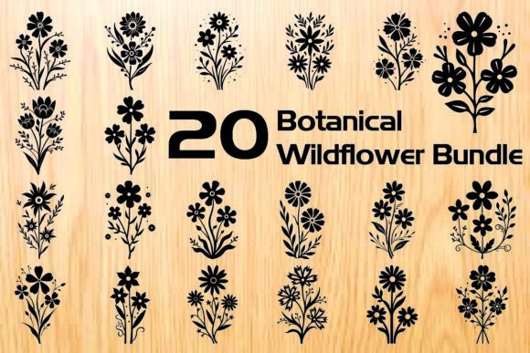 Download Botanical Wildflower Bundle - Premium Resources