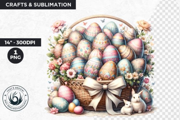 Download Easter Basket Eggs Clipart - Eggs clipart Collection